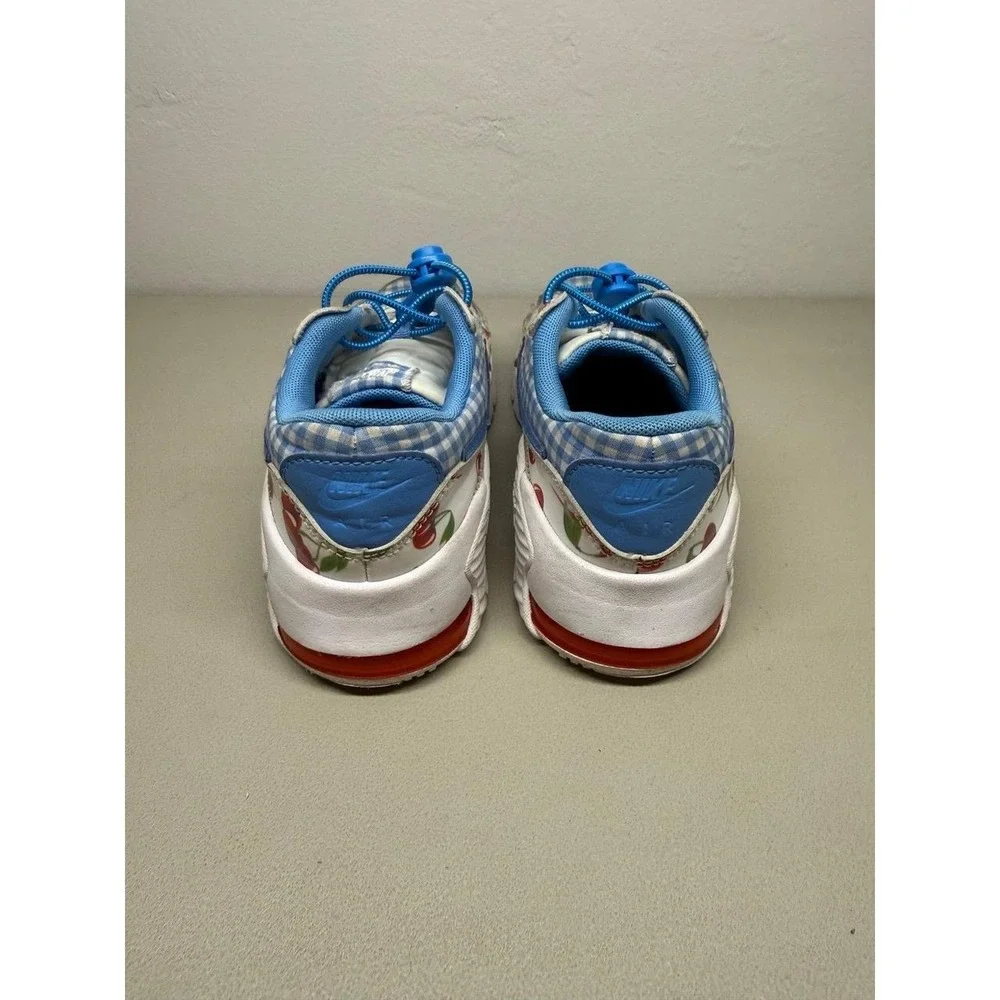 Nike Air Max Excee Cherry Gingham Girls Sz 3
